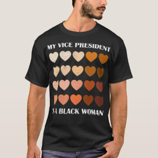 Camiseta Meu Vice Presidente É Uma Mulher Negra Melanina Co