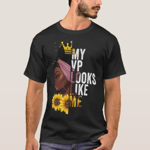 Camiseta Meu vice-presidente parece comigo Mulheres African