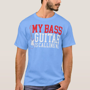 Camiseta Meu Violão De Bass Está Me Chamando De Instrumenta