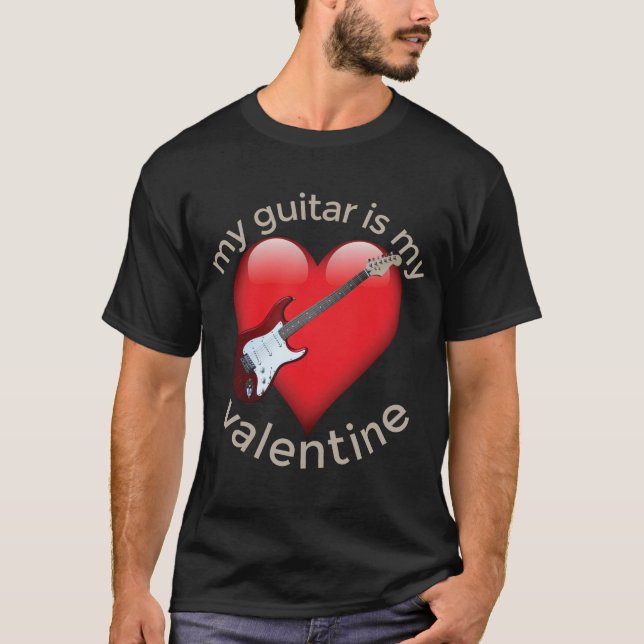 Camiseta Meu violão é meu Namorados (Frente)