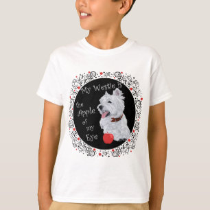 Camiseta Meu Westie é a Menina dos Meus Olhos