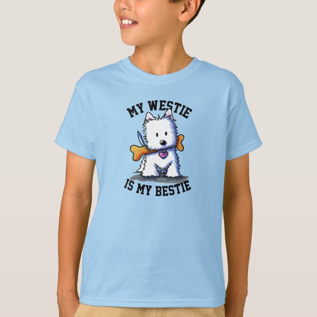 Camiseta Meu Westie É KiniArt (Frente)
