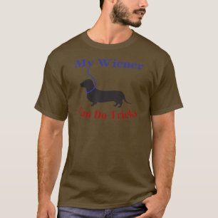 Camiseta Meu Wiener pode fazer truques