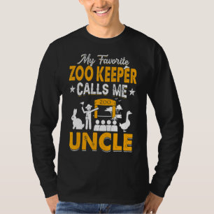 Camiseta Meu Zoo Favorito Me Chama De Tio Animal Pap