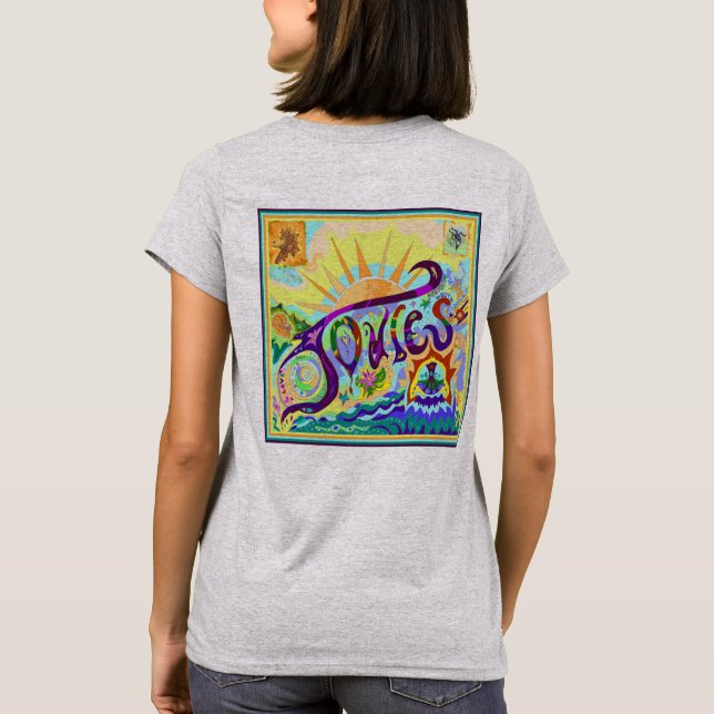 Camiseta Meus 2 TAG do artista no shirtB (Verso)