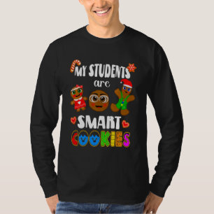 Camiseta Meus alunos são biscoitos inteligentes, presentes