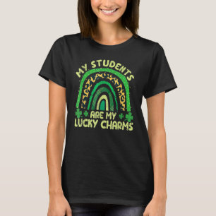 Camiseta Meus Alunos São Meus Amuletos da Sorte Professor S