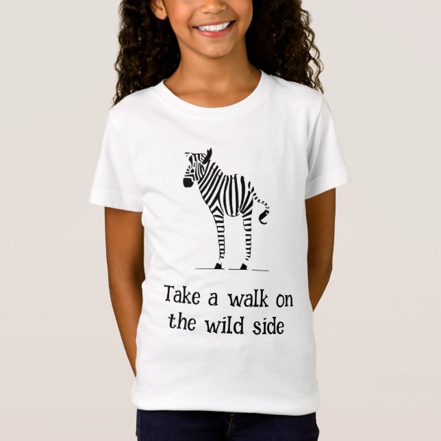 Camiseta Meus Amantes Safari Zebra (Frente)