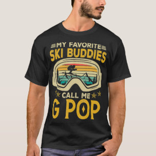 Camiseta Meus Amigos de Esqui Favoritos Me Chamam De G Pop