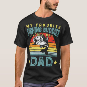 Camiseta Meus amigos de pesca favoritos me chamam de D do p