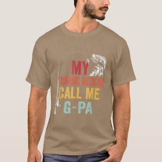 Camiseta Meus Amigos de Pesca Favoritos Me Chamam de GPa Fi