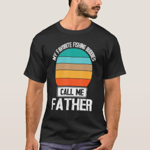 Camiseta Meus Amigos De Pesca Favoritos Me Chamam De Padre