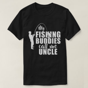 Camiseta Meus Amigos de Pesca Me Chamam De Tio Presente