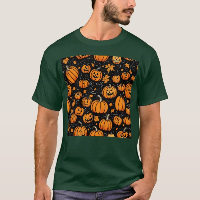 Camiseta Meus amigos do Dia das Bruxas (Frente)