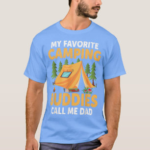 Camiseta Meus Amigos Favoritos De Acampamento Me Chamam De