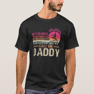 Camiseta Meus Amigos Favoritos De Snowboard Me Chamam De Pa