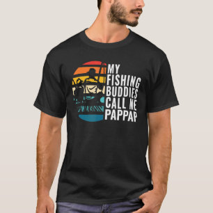 Camiseta Meus Amigos Pescadores Me Chamam De Pappap Pescado