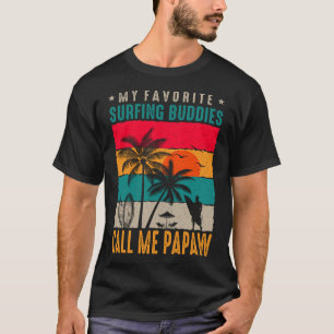 Camiseta Meus Amigos surfadores favoritos me chamam de Vint