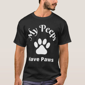 Camiseta Meus Amigos Têm Patas