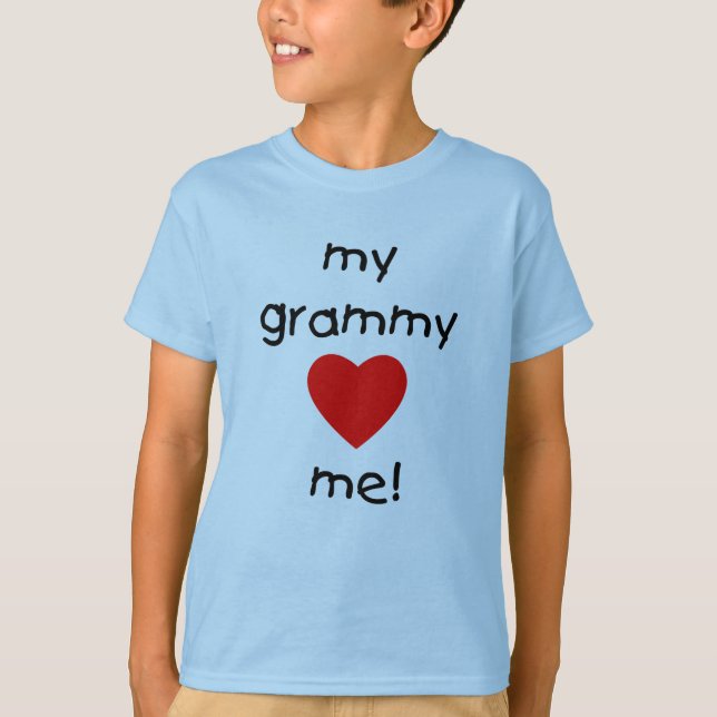 Camiseta meus amores grammy mim (Frente)