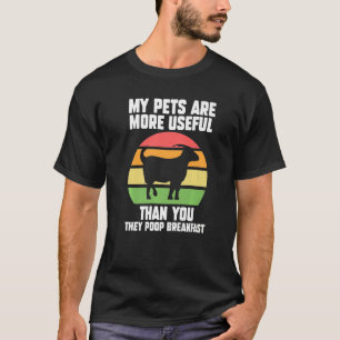 Camiseta Meus Animais de Estimação São Mais Úteis Do Que A 