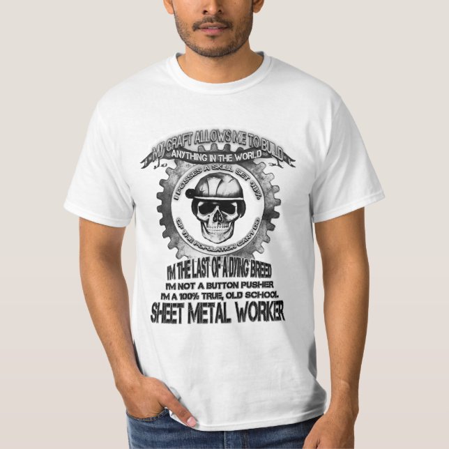 Camiseta Meus artesanatos permitem-me qualquer coisa - o (Frente)