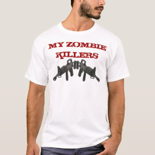 Camiseta Meus assassinos M-16 do zombi