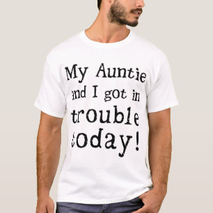 Camiseta meus auntie e eu obtivemos no autismo do problema