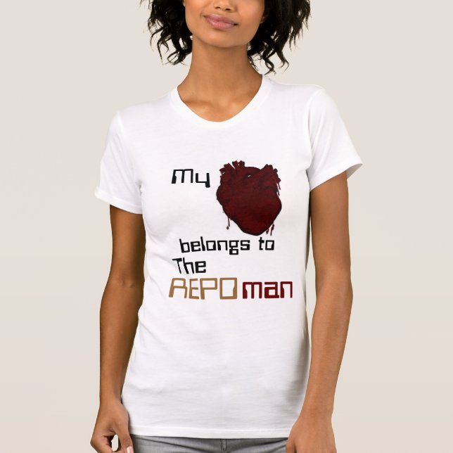 Camiseta Meus belings do coração ao Repoman (Frente)