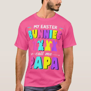 Camiseta Meus Bunnies da Páscoa Me Chamam De Coisa De Pásco