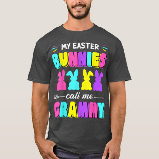 Camiseta Meus Bunnies da Páscoa Me Chamam De Matchi De Pásc