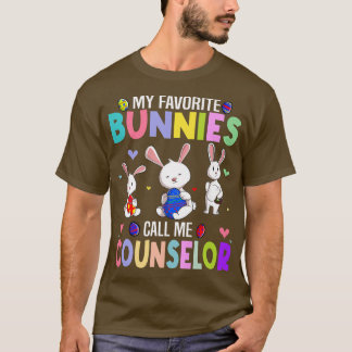 Camiseta Meus Bunnies Favoritos Me Chamam De Conselheiro Fa