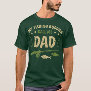 Camiseta Meus Camaradas De Pesca Me Chamam De Aniversário D