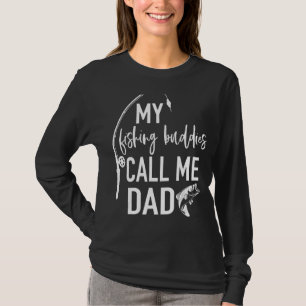Camiseta Meus Camaradas De Pesca Me Chamam De Aniversário D