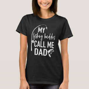 Camiseta Meus Camaradas De Pesca Me Chamam De Nascimento Do