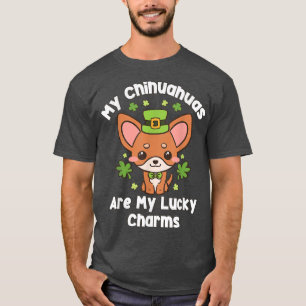 Camiseta Meus Chihuahuas São Meu Charme Sortudo - Ruas De A