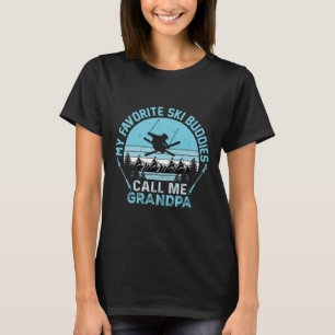 Camiseta Meus Companheiros de Esqui Favoritos Me Chamam de