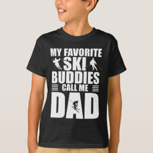 Camiseta Meus Companheiros de Esqui Favoritos Me Chamam de