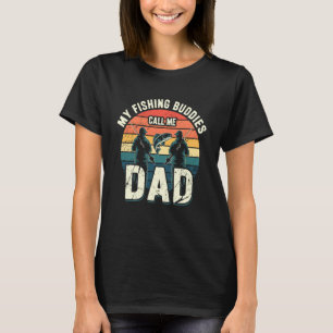 Camiseta Meus Companheiros de Pesca Me Chamam de Papai Pai