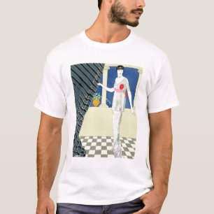 Camiseta Meus convidados não chegaram, ilustração de um