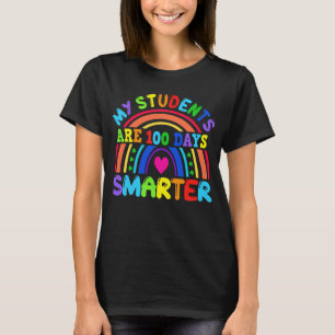 Camiseta Meus Estudantes São 100 Dias Mais Inteligentes Pr