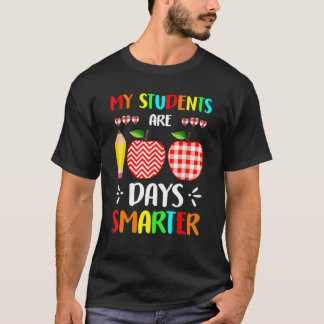 Camiseta Meus Estudantes São 100 Dias Mais Inteligentes Pro