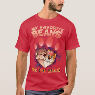 Camiseta Meus feijões favoritos são feijões de dedos I Fand