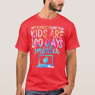 Camiseta Meus Filhos Do Jardim De Infância São 100 Dias Mai