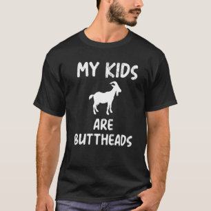 Camiseta Meus Filhos São Cabeças de Bunda Fazenda de Cabras