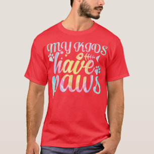 Camiseta Meus Filhos Têm Patas Para Gatos Mamãe e Gatos Pai