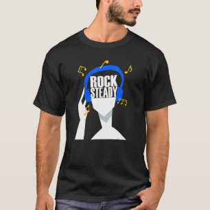 Camiseta Meus fones de ouvido jogam apenas Rockstable