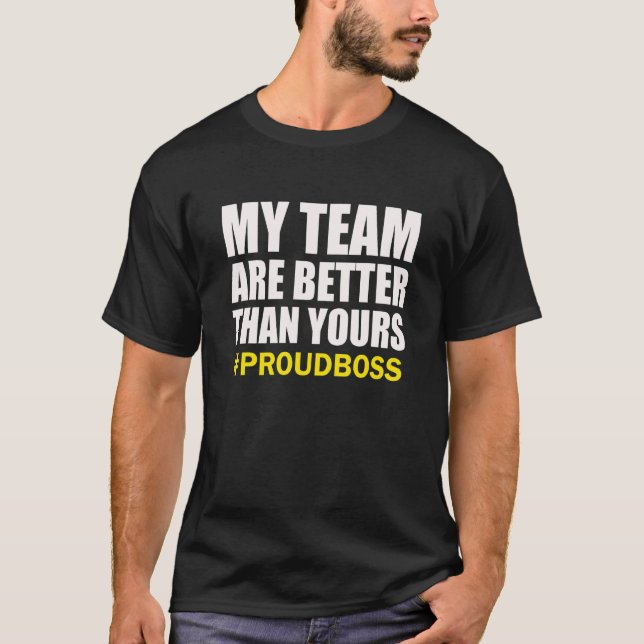 Camiseta Meus Funcionários São Melhores Do Que Seu Engraçad (Frente)