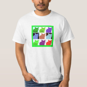 Camiseta Meus gatos irlandeses afortunados dizem…