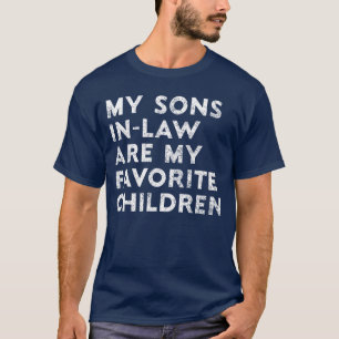 Camiseta Meus Genros São Meus Filhos Favoritos Mãe Gorda